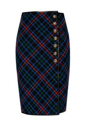 Saint Laurent Checked skirt Womens Clothing Vitkac at Vitkac